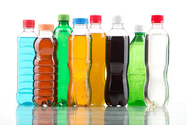 istock Color bottle isolated on a white 542932432