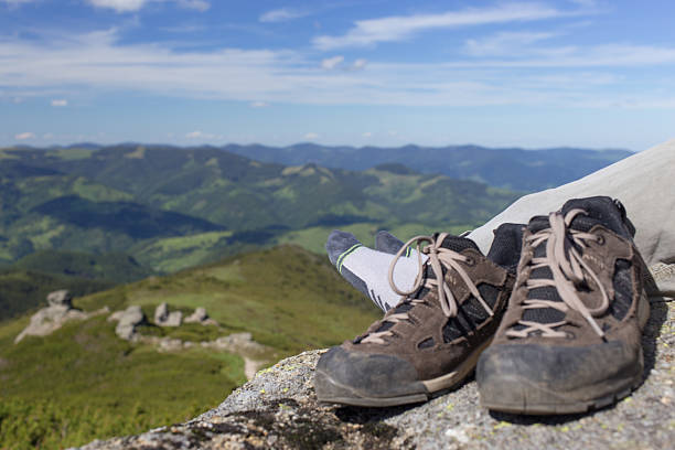 istock Girl in hike in summer. 542934078