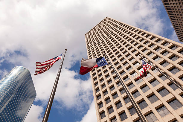 istock Skyscrapers in Houston downtown, Texas 542935524
