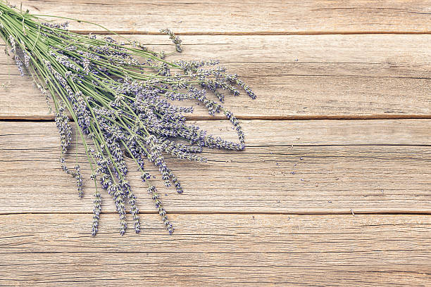 istock Lavender on wooden boards. 542939856
