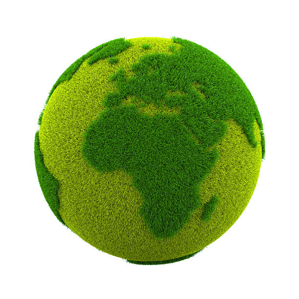istock Grass World Planet, Europe and Africa 542941150