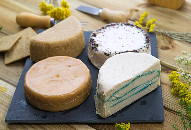 istock Vegan variety of cheeses 542941678