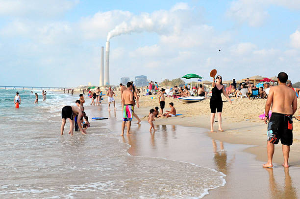 ashkelon-israel - matkot - fotografias e filmes do acervo