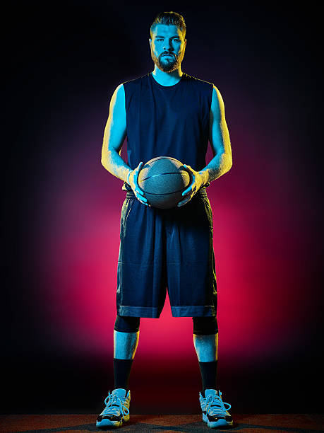 istock basketball player man Isolated 542946650