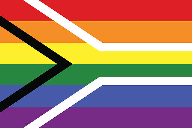 ゲイプライドの旗南アフリカ - symbols of peace flag gay pride flag banner点のイラスト素材／クリップアート素材／マンガ素材／アイコン素材