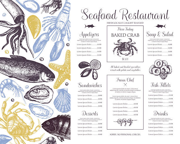 420+ Shellfish Platter Stock Illustrations, Royalty-Free Vector ...
