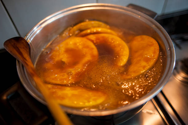 istock Sopaipillas with Chancaca past, typical Chilean winter food 542950778