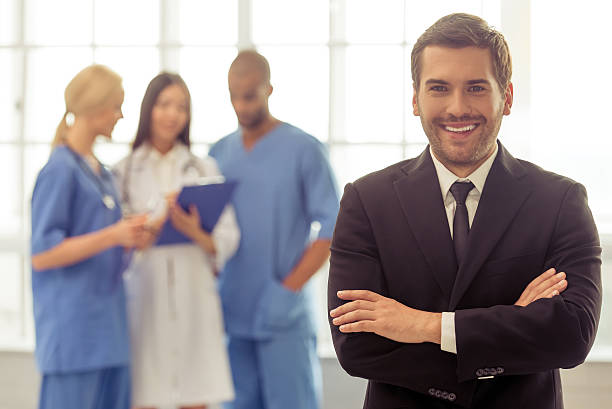 istock Doctors and businessman 542955618
