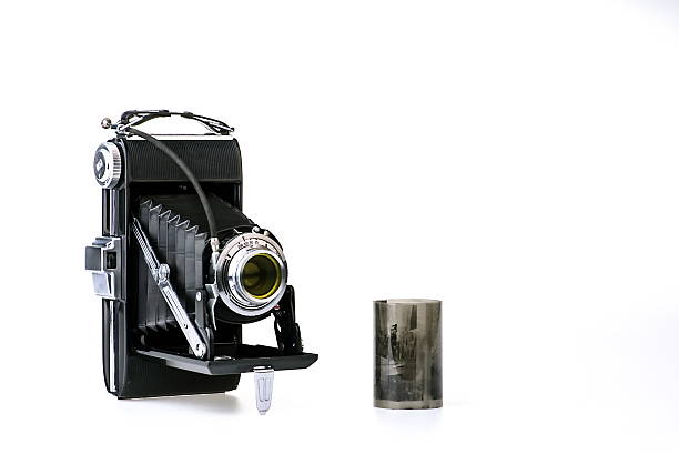 Vintage Camera with cable release and negative film...