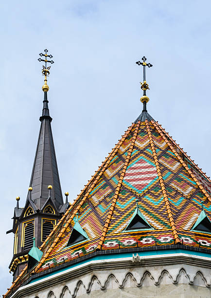 istock Tiled Roof Detail 542957302