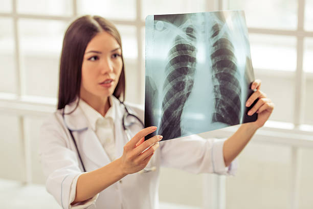 istock Beautiful Asian female doctor 542958606