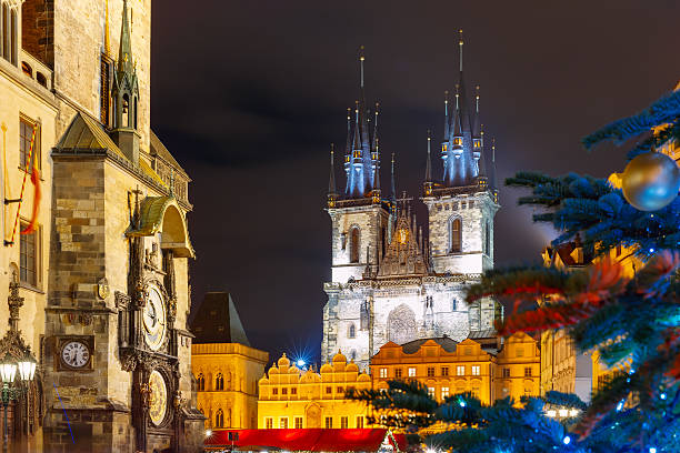 istock Cristmas Old Town square in Prague, Czech Republic 542963864