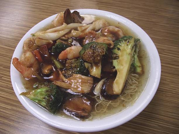 istock meat, seafood and vegetables soup 542967122