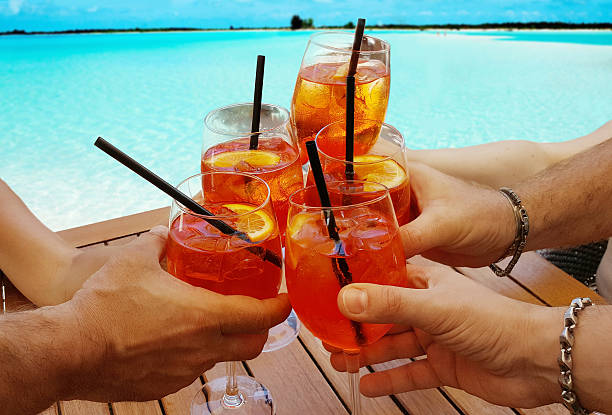 Cocktails by the sea