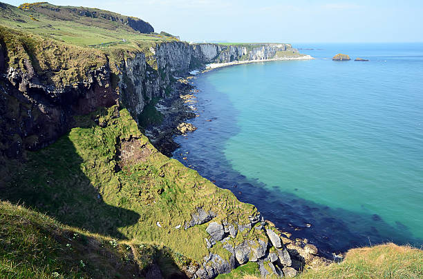 istock coast of Ireland with sea and cliffs on Howth peninsula 542970446