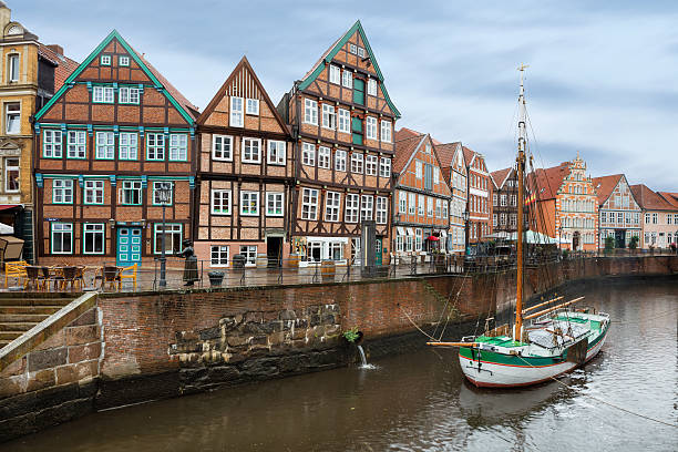 średniowieczne miasto stadt, niemcy - in der stadt zdjęcia i obrazy z banku zdjęć
