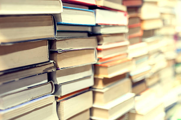 istock books in second-hand bookshop 543042250