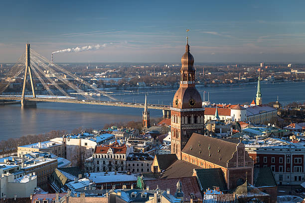 istock Latvias Capital - Riga from a bird's eye view 543044842