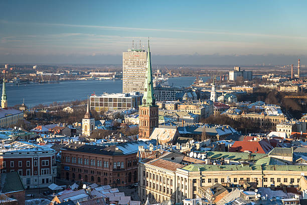 istock Latvias Capital - Riga from a bird's eye view 543045118