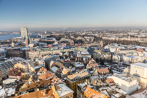 istock Latvias Capital - Riga from a bird's eye view 543045910