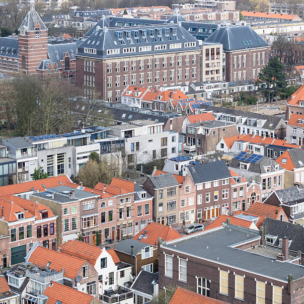 istock old downtown of Delft, Netherlands 543049390