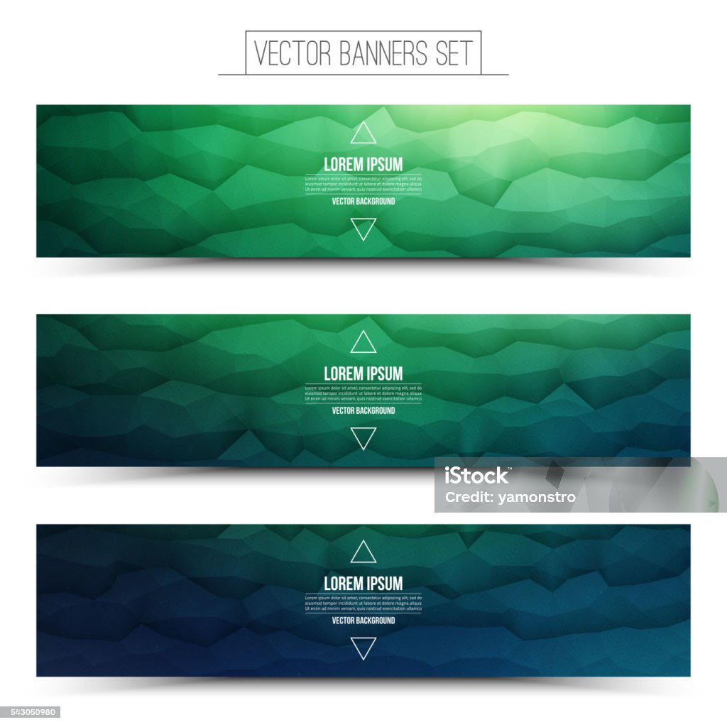 Computer Abstract Banner Vector Abstract Technology Web Banners Stock Illustration - Download ...