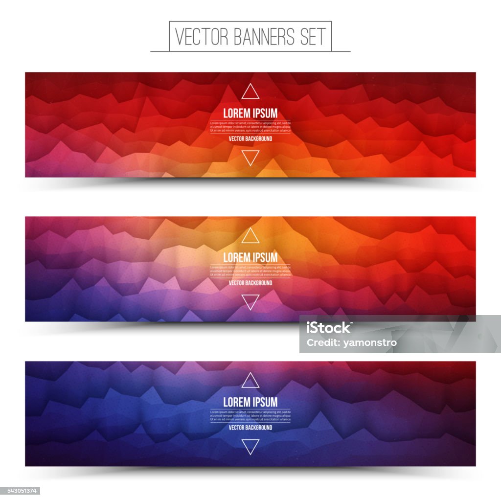 Computer Abstract Banner Vector Abstract Technology Web Banners Stock Illustration - Download ...
