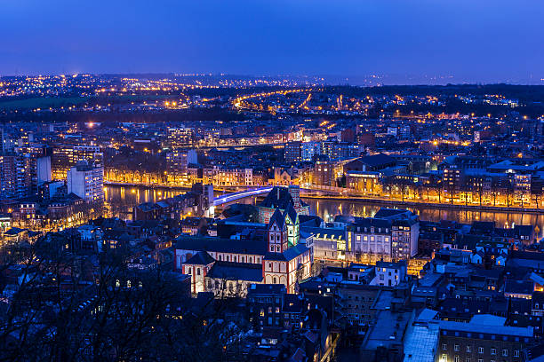 istock View on Liege in Belgium 543055948