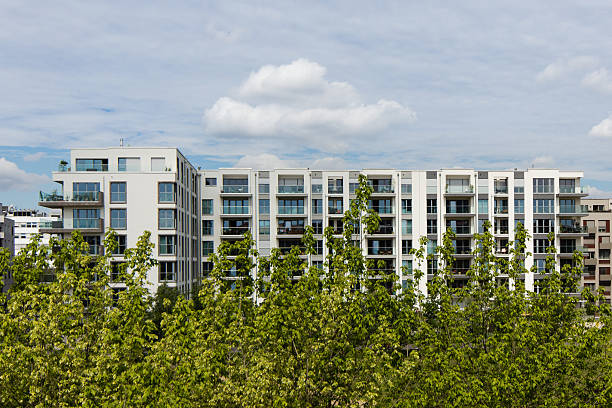 istock modern apartment building , real estate exterior 543059304