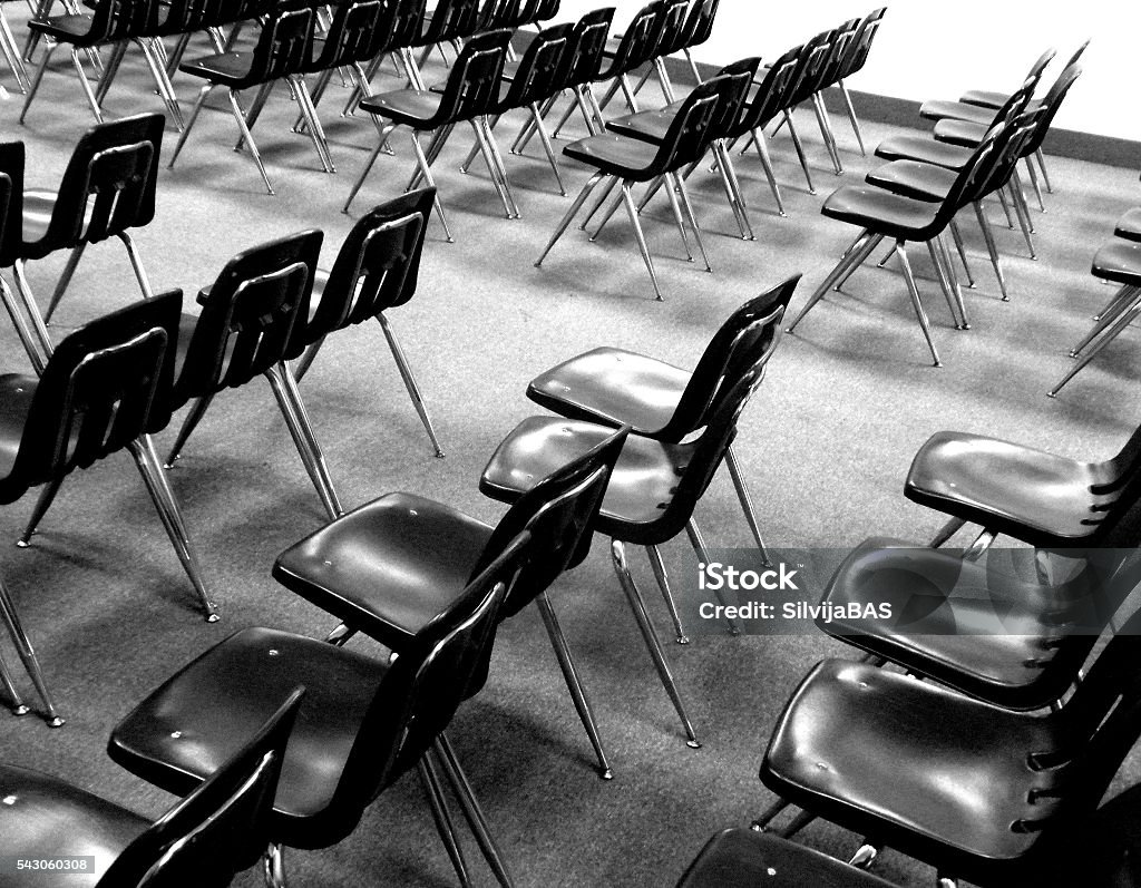 Gambar Kursi Hitam Putih Foto Stok - Unduh Gambar Sekarang - Fotografi