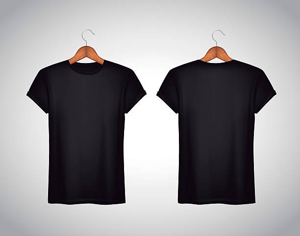 35.700+ Camiseta Negra Ilustraciones de Stock, gráficos vectoriales libres  de derechos y clip art - iStock