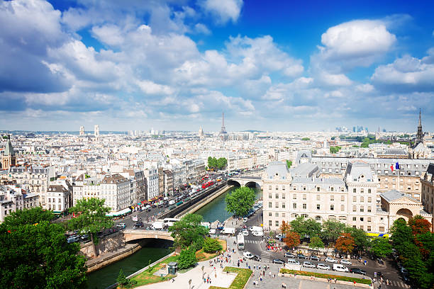 istock skyline of Paris, France 543061656