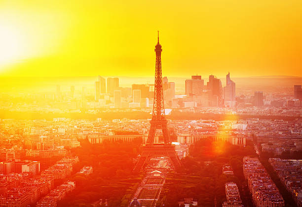 istock Eiffel Tower and Paris cityscape 543062022