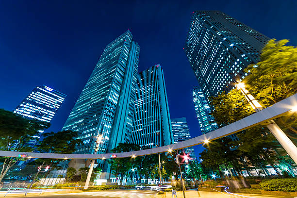 istock Shinjuku skyscrapers night view 543064738