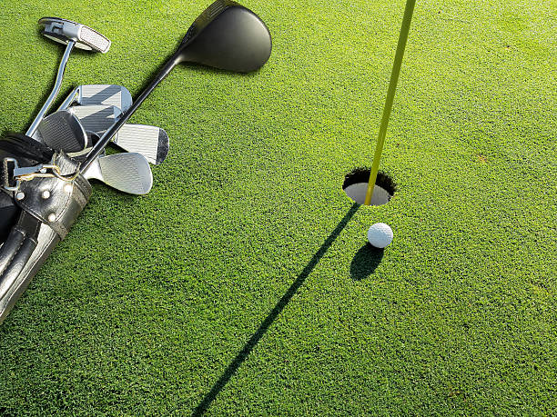 campo da golf - bent foto e immagini stock