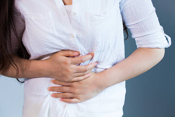 istock Woman Stomach Ache 543067140