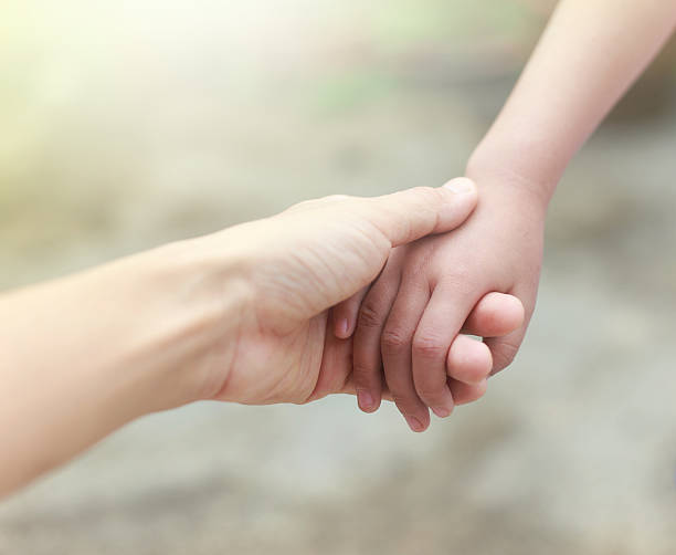 istock Mother hand and child 543068858
