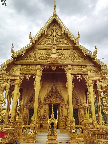 istock Golden temple in Thailand 543071276