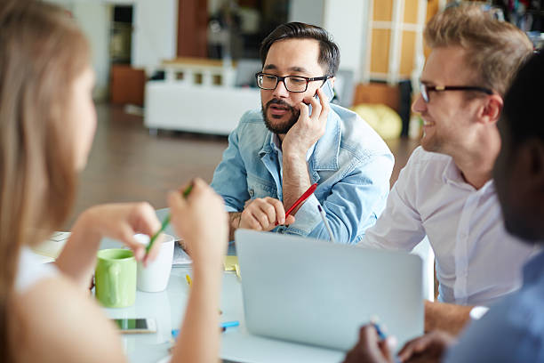 istock Business people at meeting 543072094