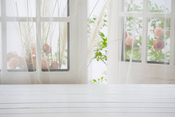 istock Wooden over summer window background 543082842