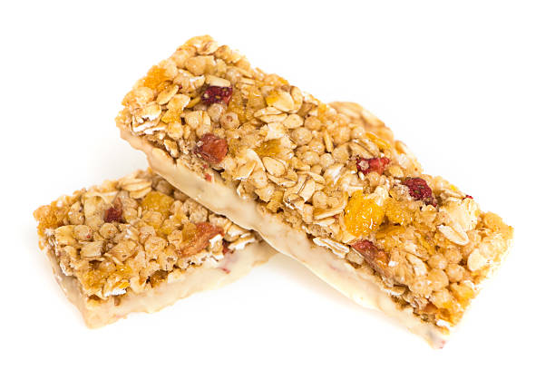 istock muesli bars with  dried fruit on isolated background 543083984
