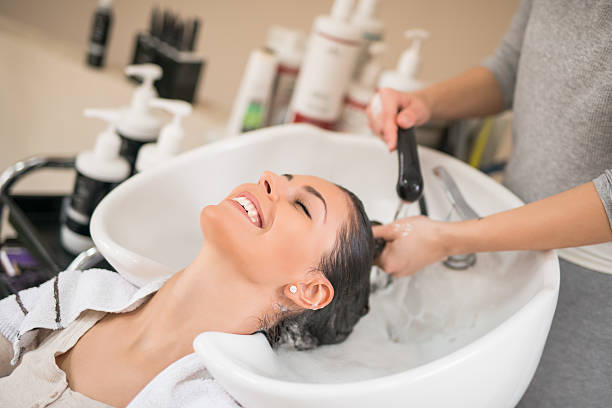 istock Hairdresser at work 543084410