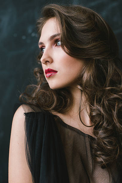 istock Portrait of young beautiful brunette 543085750