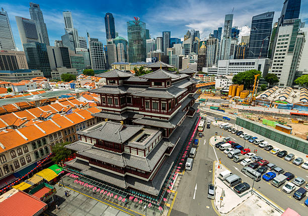 istock Buddha Tooth Relic Temple at Singapore 543085986