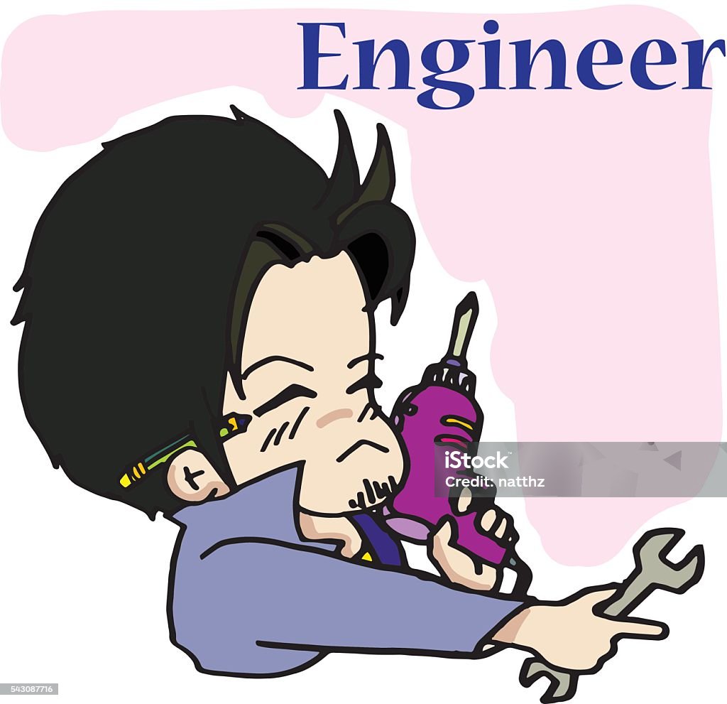 Inner Engineering Cartoon Engineer Cartoon Vector Character Stock Illustration - Download Image ...