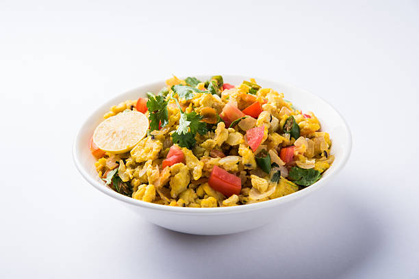 istock Spicy scrambled eggs or egg bhurji or anda bhurji 543174358