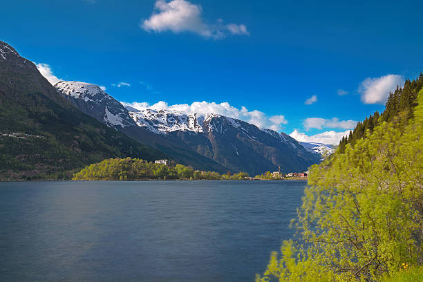 istock Norwegian fjord and mountains 543174806