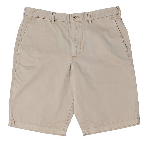 istock Men's shorts isolated on white background 543178342