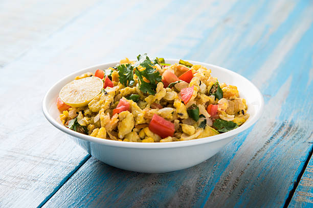 istock Spicy scrambled eggs or egg bhurji or anda bhurji 543178460