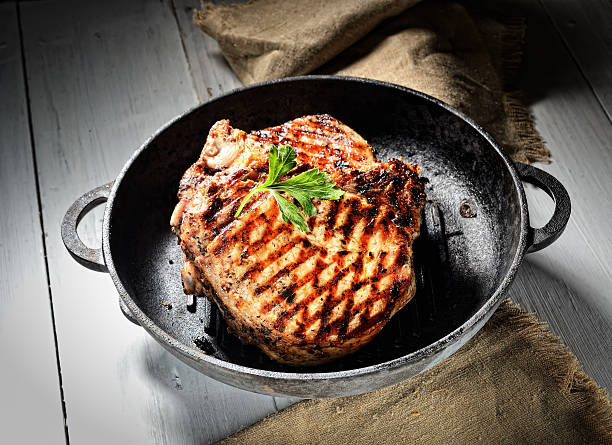 istock juicy steak with parsley and aromatic spices 543180066
